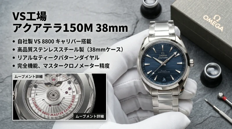 フォーカスキーフレーズ：VS工場 アクアテラ150M 38mm